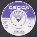 The Hart Family – Lollipop 45lik Plak - Görsel 2
