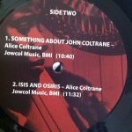 Alice Coltrane Featuring Pharoah Sanders – Journey In Satchidananda LP Plak - Görsel 3