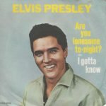 Elvis Presley – Are You Lonesome To-Night? 45lik Plak