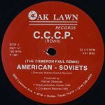 C.C.C.P. – American - Soviets (The Cameron Paul Remix) 12'' Maxi Single Plak - Görsel 4