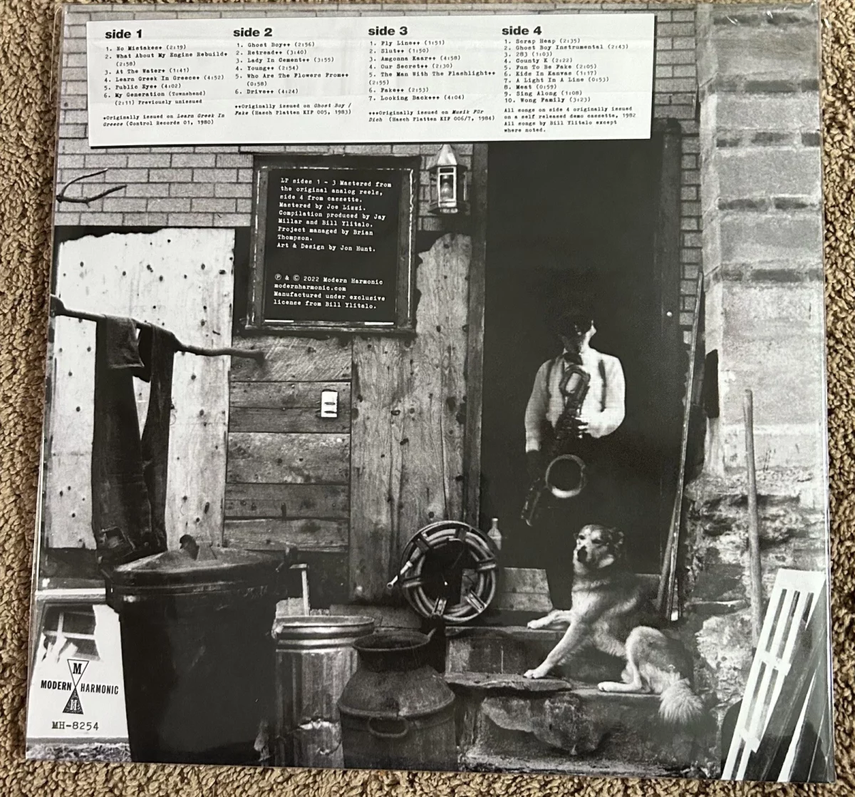 Otto Kentrol Feat. Faceless – No Mistakes 2LP Plak - Görsel 2