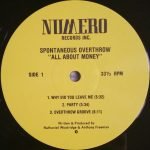 Spontaneous Overthrow – All About Money LP Plak - Görsel 3