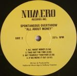 Spontaneous Overthrow – All About Money LP Plak - Görsel 4