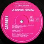 Vladimir Cosma – L'Étudiante (Bande Originale Du Film) LP Plak - Görsel 3