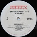 Rap's Greatest Hits Volume 2 LP Plak - Görsel 4