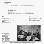 Dollar Brand – African Space Program LP Plak - Görsel 2