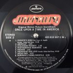 Ennio Morricone – Once Upon A Time In America (Original Motion Picture Soundtrack) LP Plak - Görsel 3