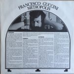 Francesco Guccini – Metropolis LP Plak - Görsel 4