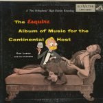 Guy Lupar – The Esquire Album Of Music For The Continental Host 10'' LP Plak