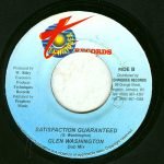 Glen Washington – Satisfaction Guaranteed 45lik Plak (Dancehall) - Görsel 2