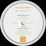 The Art Of Noise With Max Headroom – Paranoimia (Extended Version) 12" Maxi Single Plak - Görsel 3