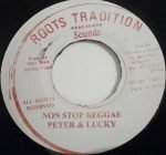Peter & Lucky – Non Stop Reggae 45lik Plak