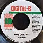 Jah Mali – Lon-Long Time 45lik Plak (Dub) - Görsel 2
