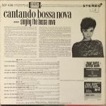 Vi Velasco With Zoot Sims And His Orchestra – Cantando Bossa Nova Means Singing The Bossa Nova LP Plak - Görsel 2
