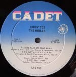 Sonny Cox – The Wailer LP Plak - Görsel 4