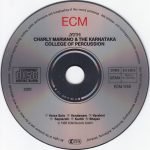 Charlie Mariano & The Karnataka College Of Percussion Featuring R. A. Ramamani – Jyothi CD - Görsel 3