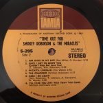 Smokey Robinson And The Miracles – Time Out For Smokey Robinson And The Miracles LP Plak - Görsel 3