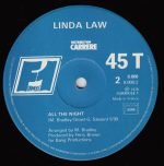 Linda Law – Nights In White Satin / All The Night 12" Maxi Single Plak - Görsel 3