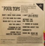 Four Tops – Four Tops Greatest Hits LP Plak - Görsel 2