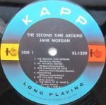 Jane Morgan – The Second Time Around LP Plak - Görsel 3