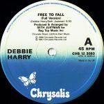 Debbie Harry – Free To Fall 12" Maxi Single Plak - Görsel 3