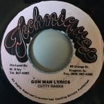 Cutty Ranks – Gun Man Lyrics 45lik Plak (Ragga)