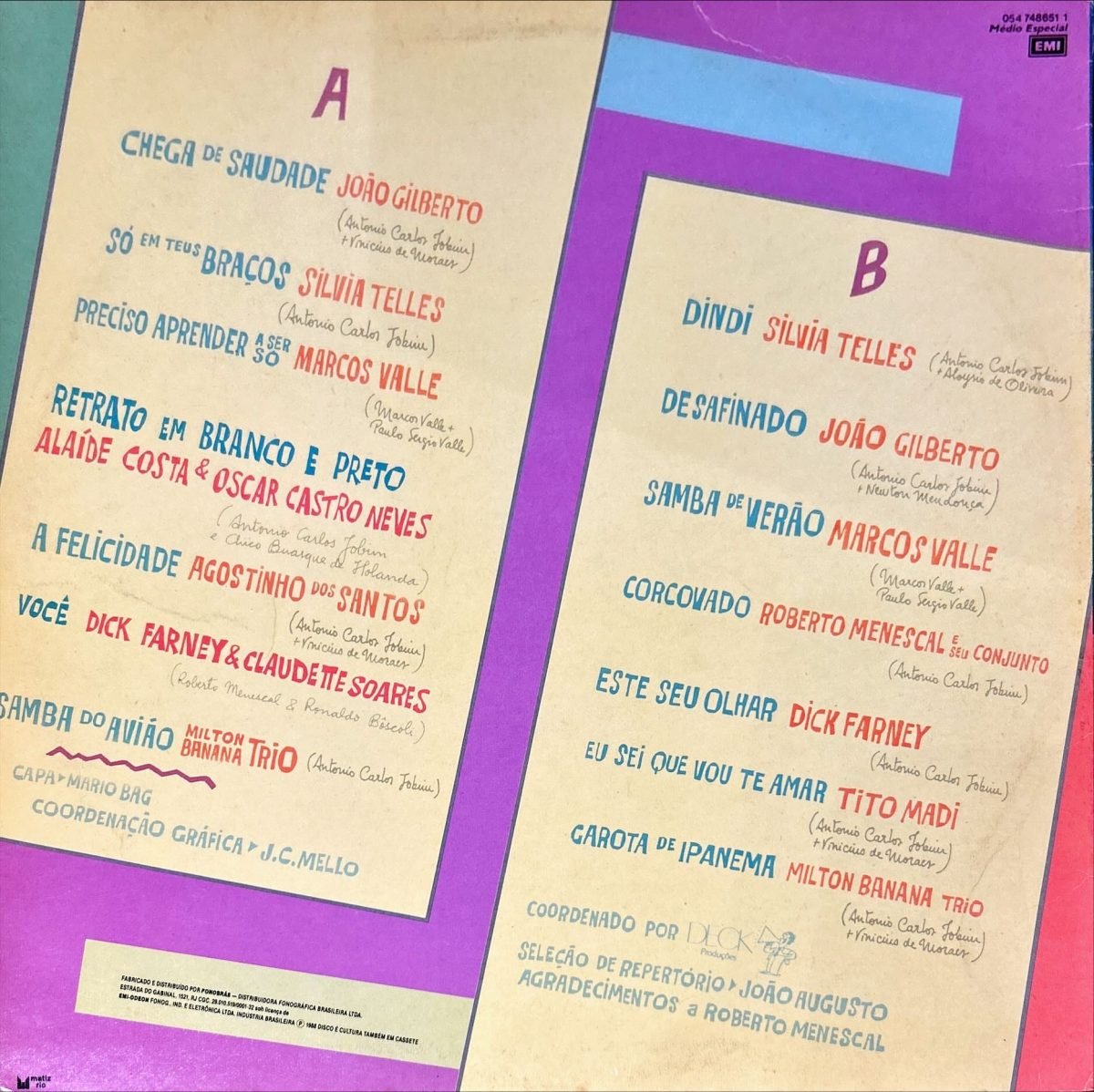 A Bossa Nova LP Plak - Görsel 2