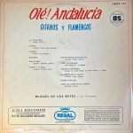 Miguel De Los Reyes – Ole! Andalucia (Gitanos Y Flamencos) LP Plak - Görsel 2