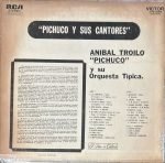 Aníbal Troilo Y Su Orquesta Típica – Aníbal Troilo (Pichuco) Y Sus Cantores LP Plak (Tango) - Görsel 2