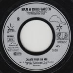 Maxi & Chris Garden – Song For A Friend 45lik Plak - Görsel 4