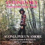 Antonius Rex ‎– Agonia Per Un Amore 45lik Plak (İtalyan Prog)