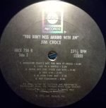 Jim Croce – You Don't Mess Around With Jim LP Plak - Görsel 3