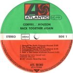 Coryell / Mouzon – Back Together Again LP Plak - Görsel 3