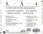 The L.A. 4 – Concierto De Aranjuez CD - Görsel 2