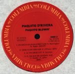 Paquito D'Rivera – Paquito Blowin' LP Plak - Görsel 4
