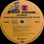 Jimi Hendrix – Sound Track Recordings From The Film "Jimi Hendrix" 2LP Plak - Görsel 3