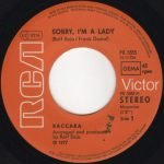 Baccara – Sorry, I'm A Lady 45lik Plak - Görsel 3