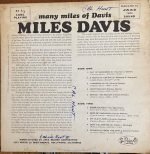 Miles Davis – Many Miles Of Davis LP Plak - Görsel 2