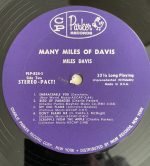 Miles Davis – Many Miles Of Davis LP Plak - Görsel 4