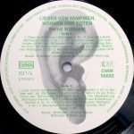 Bernd Witthüser – Lieder Von Vampiren, Nonnen Und Toten LP Plak - Görsel 3