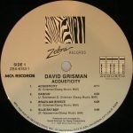 David Grisman – Acousticity LP Plak - Görsel 3