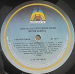 Jorge Sobral – Uma Noite Em Buenos Aires LP Plak (Tango) - Görsel 3