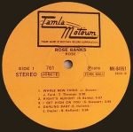 Rose Banks – Rose LP Plak - Görsel 3