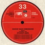 Ack Van Rooyen, Sigi Schwab, Horst Jankowski, Herb Geller, Åke Persson ∙ Wolfgang Dauner ∙ Erik van Lier ∙ Bobby Gutesha – Rockin' Bach Dimensions LP Plak - Görsel 4