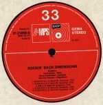 Ack Van Rooyen, Sigi Schwab, Horst Jankowski, Herb Geller, Åke Persson ∙ Wolfgang Dauner ∙ Erik van Lier ∙ Bobby Gutesha – Rockin' Bach Dimensions LP Plak - Görsel 3