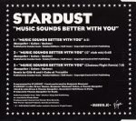 Stardust – Music Sounds Better With You CD Single (House) - Görsel 2