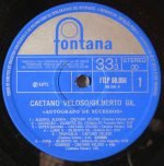 Caetano Gil Gal LP Plak - Görsel 2