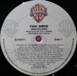 Paul Simon – Graceland LP Plak - Görsel 3