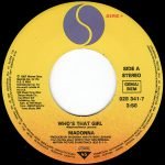 Madonna – Who's That Girl 45lik Plak - Görsel 4