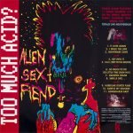 Alien Sex Fiend – Too Much Acid? 2LP Plak